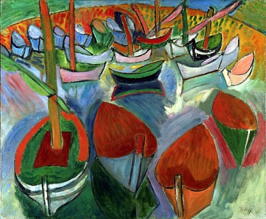 Dufy barques Ã  Martigues