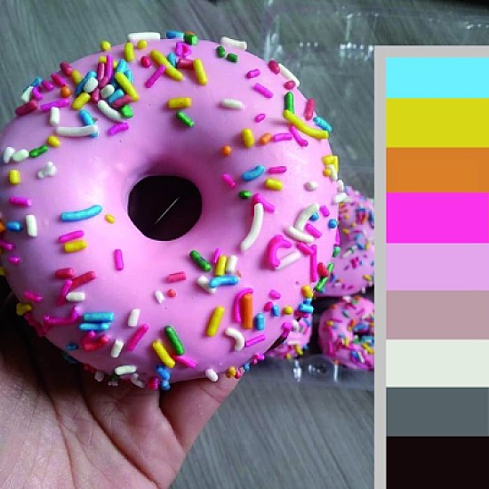 Donut Com Paleta