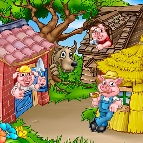 THE THREE LITTLE PIGS