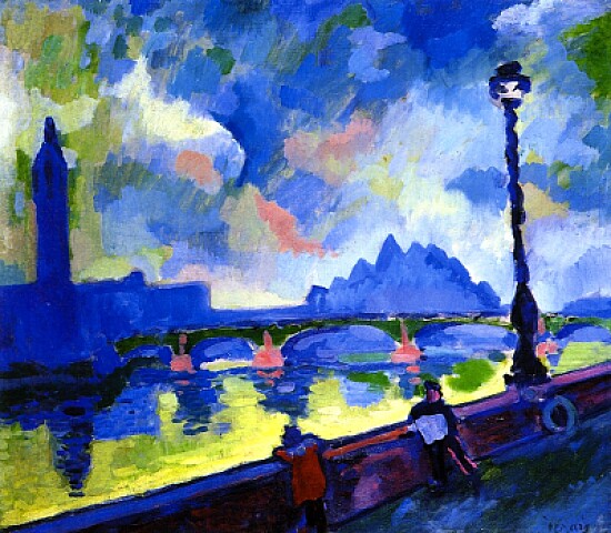 Derain riviÃ¨re bleue