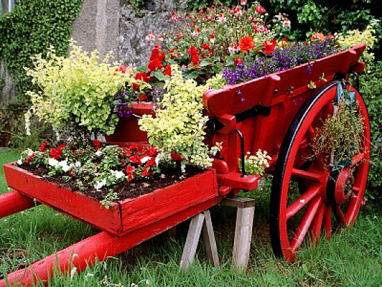 Flower Wagon