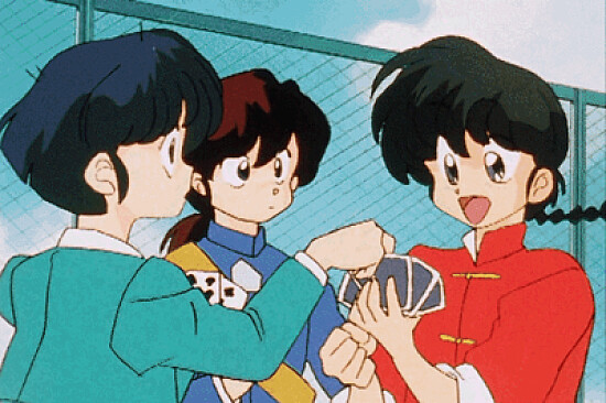 ranma piensa que gano ante akane y ukio ranma 1/2