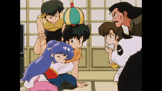 shamppo abraza a ranma enfrente de todos ranma 1/2