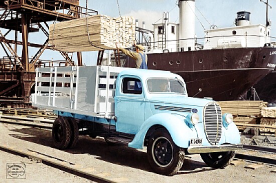 1939 Ford V8 Stake Truck