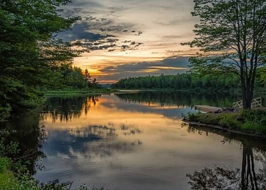 Lake in Canada