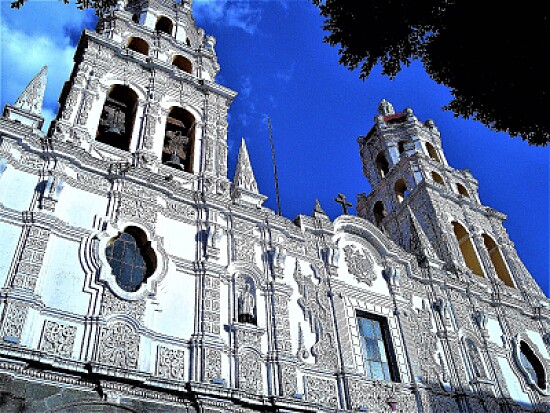 Templo en la Ciudad de Puebla.