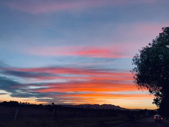 Secuencia atardecer