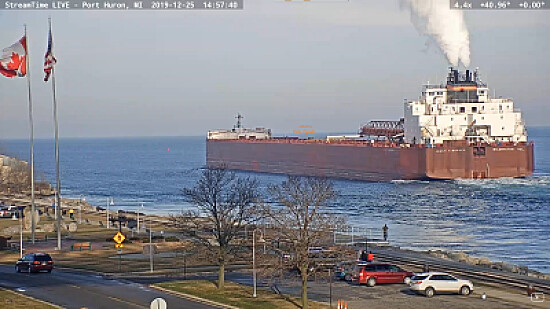 m/v James r Barker   flags (1,000 footer)