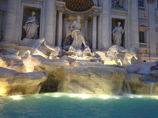 Fontaine TrÃ©vise Rome