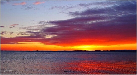 sunset , Garda