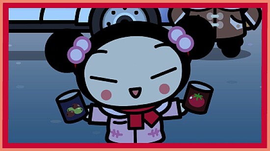 pucca tiene latas navideñas pucca