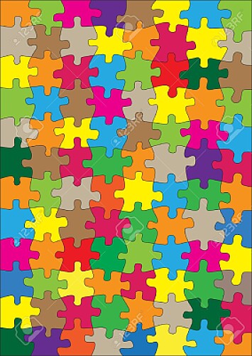 colorful jigsaw