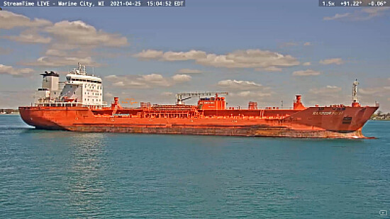 m/t Harbour First heading to Montreal