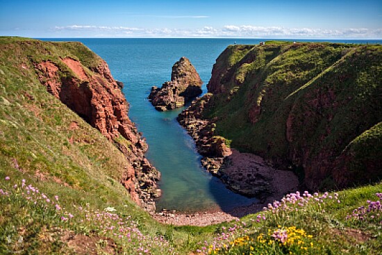 Seaton Cliffs seascape