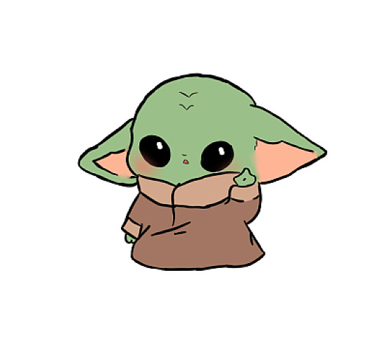 Baby yoda Kawaii