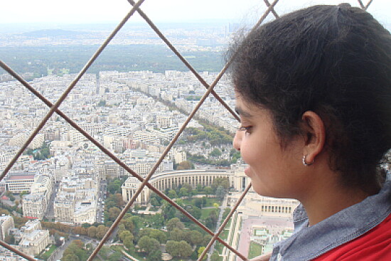 Fatemah in Paris