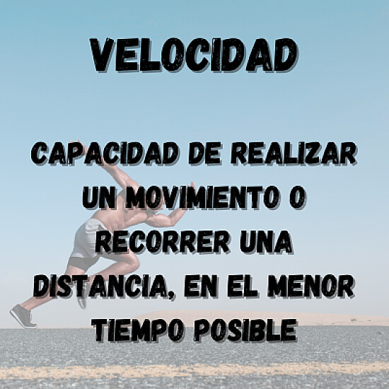 DEFINICIÓN DE VELOCIDAD