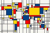 Rompecabezas de Mondrian