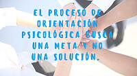 La orientacion Psicologica